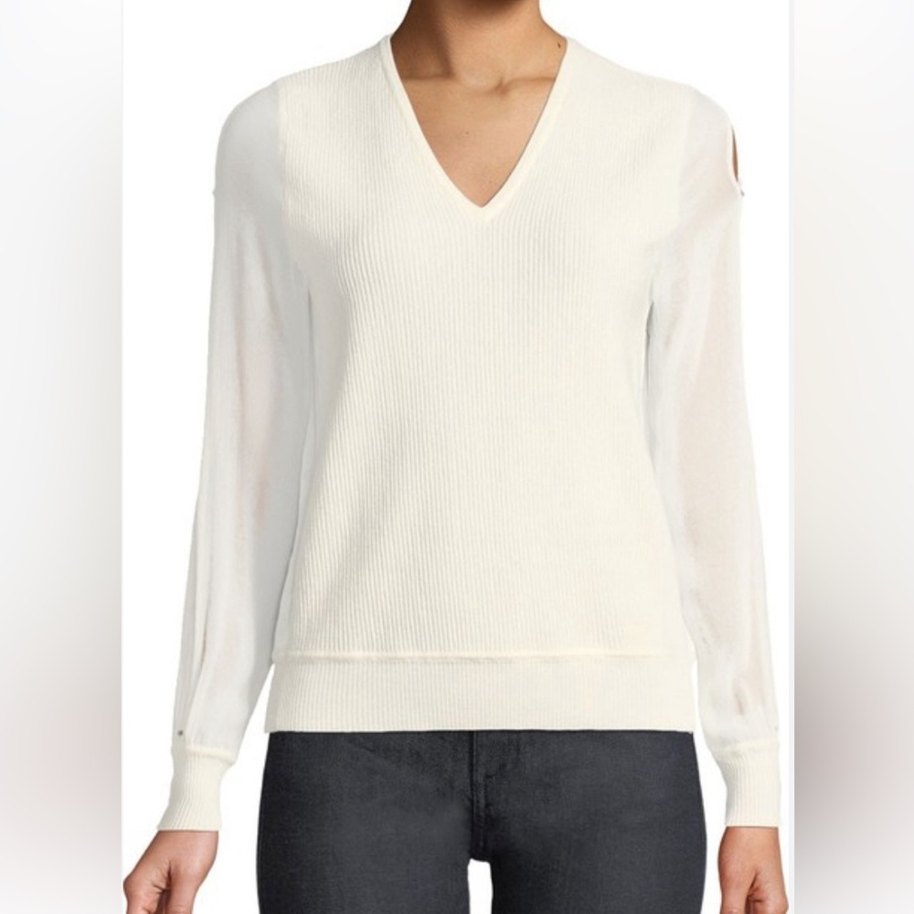 ELIE TAHARI, Blusa para mujer, Talla XL.